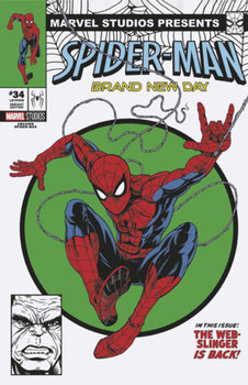 AMAZING SPIDER-MAN #34 ADAM STAFFORD SPIDER-MAN BRAND NEW DAY MARVEL STUDIOS VAR