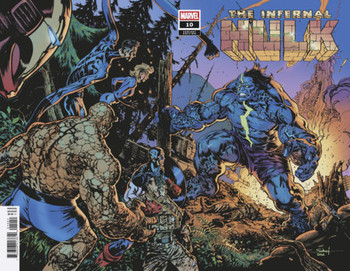 INFERNAL HULK #10 JONAS SCHARF WRAPAROUND BATTLE VAR