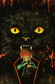 STUFF OF NIGHTMARES THE CAT IN THE COFFIN #1 CVR D GLOW IN THE DARK FRANCAVILLA