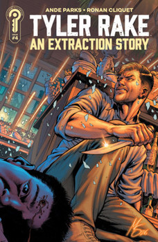 TYLER RAKE AN EXTRACTION STORY #4 CVR B SANTUCCI