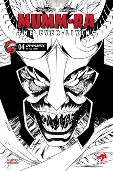 MUMM-RA THE EVER LIVING #4 CVR K DECLAN SHALVEY LINE ART VAR