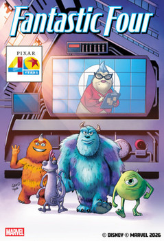 FANTASTIC FOUR #16 GREG LAND PIXAR 40TH VAR