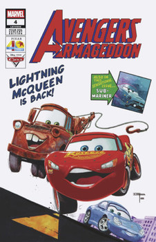 AVENGERS ARMAGEDDON #4 GERMAN PERALTA PIXAR 40TH VAR
