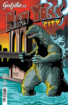 GODZILLA VS AMERICA NEW YORK CITY CVR B HASPEIL