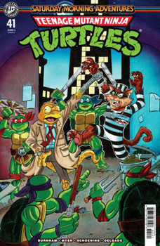 TEENAGE MUTANT NINJA TURTLES SATURDAY MORNING ADVENTURES #41 CVR B LAVIGNE