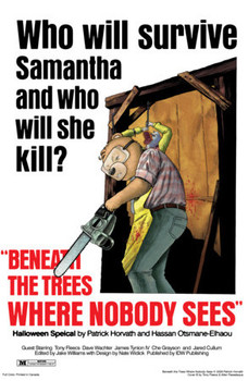 BENEATH THE TREES WHERE NOBODY SEES HALLOWEEN SPECIAL CVR B FLEECS MOVIE HOMAGE 