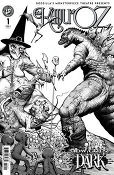 GODZILLA’S MONSTERPIECE THEATRE PRESENTS THE KAIJU OF OZ CVR D AYALA IDW GOES DARK