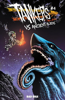 TANKERS VS ANCIENT ALIENS #4 (OF 4)  CVR B JOSHUA DERSTINE & JOHN LIVESAY VAR
