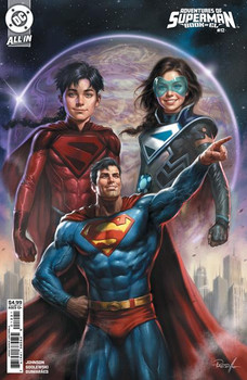 ADVENTURES OF SUPERMAN BOOK OF EL #12 (OF 12) CVR B LUCIO PARRILLO CARD STOCK VAR