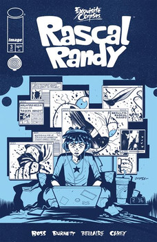 EXQUISITE CORPSES RASCAL RANDY #3 (OF 5) CVR C DYLAN BURNETT POLYBAGGED WITH COLLECTIBLE CARD VAR