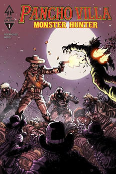 PANCHO VILLA MONSTER HUNTER #1 (OF 3) CVR B GUILLERMO VILLARREAL VAR