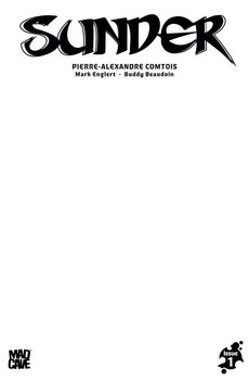 SUNDER #1 CVR E BLANK SKETCH VAR