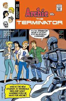 ARCHIE VS THE TERMINATOR #1 CVR D BILL GALVAN VAR