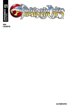 THUNDERCATS (2026) #1 CVR F BLANK AUTHENTIX VAR