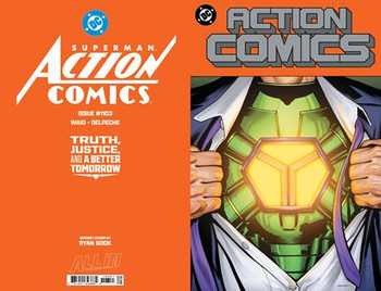 ACTION COMICS #1103 CVR E RYAN SOOK FOIL VAR