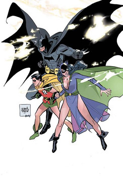 BATMAN & ROBIN YEAR ONE DYNAMIC DUOS #3 (OF 12) CVR C GORAN PARLOV CARD STOCK VAR
