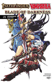 PATHFINDER VAMPIRELLA BLADE OF DARKNESS #1 CVR B ANDREW HUERTA VAR