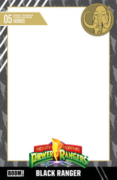 MIGHTY MORPHIN POWER RANGERS (2026) #5 CVR D TRADING CARD BLANK SKETCH
