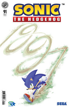 SONIC THE HEDGEHOG #91 CVR B HAINES