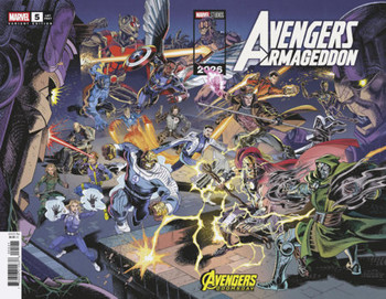 AVENGERS ARMAGEDDON #5 LEONEL CASTELLANI MARVEL STUDIOS AVENGERS DOOMSDAY WRAPAROUND VAR