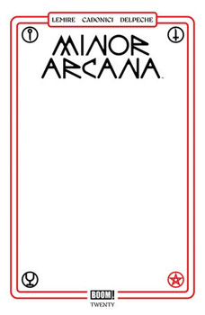 MINOR ARCANA #20 CVR C BLANK SKETCH