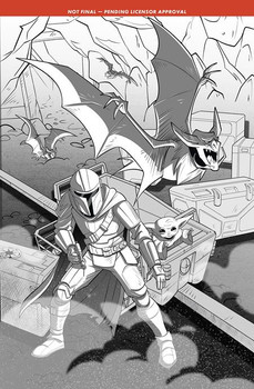 STAR WARS THE MANDALORIAN AND GROGU NIGHTMARE ON NEVARRO (ONE SHOT) CVR D ARIANNA FLOREAN VAR
