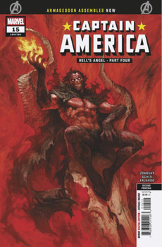 CAPTAIN AMERICA #15 SKAN 2ND PRINTING VAR