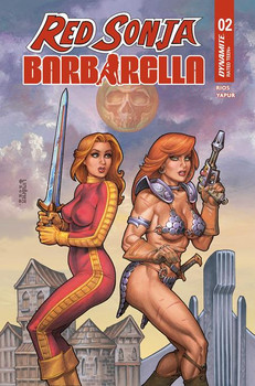 RED SONJA BARBARELLA #2 CVR A JOSEPH MICHAEL LINSNER