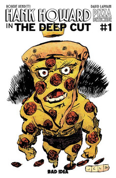 HANK HOWARD PIZZA DETECTIVE THE DEEP CUT #1 (ONE SHOT) CVR C PIZZA JESSE LONERGAN VAR