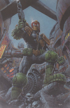 JUDGE DREDD/BIKER MICE FROM MARS #1 CVR F FOIL DAVID FINCH 