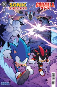 SONIC THE HEDGEHOG X GODZILLA #5 CVR A LAWRENCE