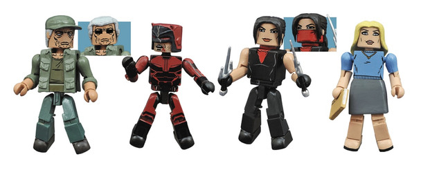 MARVEL NETFLIX MINIMATES DAREDEVIL SER 2 BOX SET