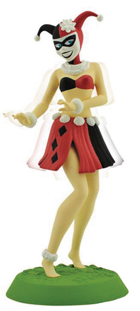 DC COMICS HARLEY QUINN HULA GIRL BOBBLE FIGURE