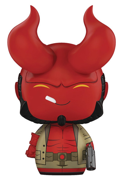 DORBZ HELLBOY HELLBOY W/HORNS VINYL FIGURE