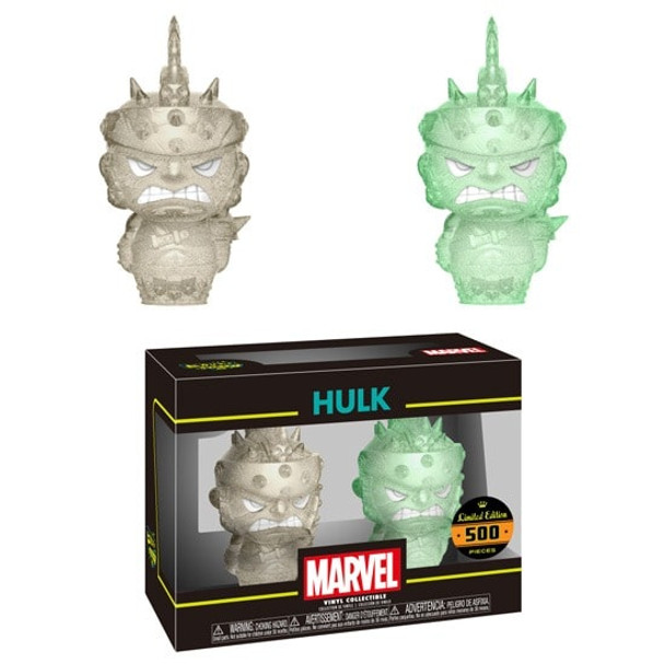 HIKARI XS MARVEL HULK GREY & GREEN FIGURE 2PK