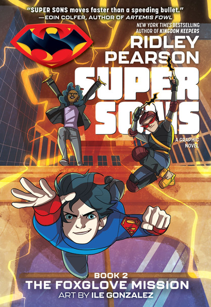 SUPER SONS BOOK 02 THE FOXGLOVE MISSION TP