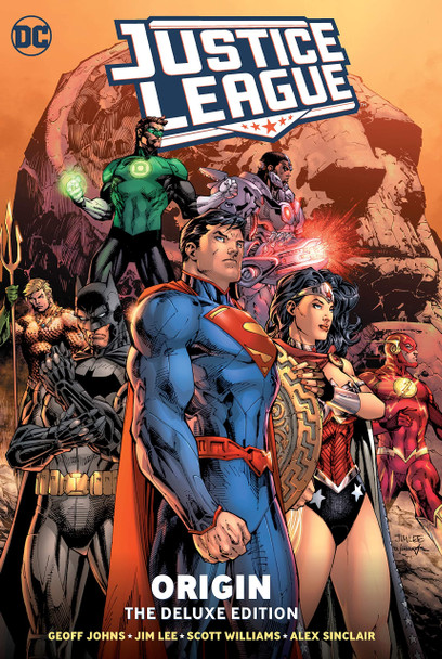 JUSTICE LEAGUE ORIGIN DLX ED HC