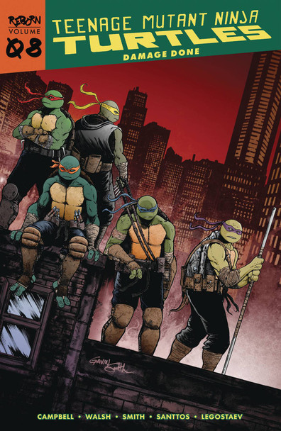 TEENAGE MUTANT NINJA TURTLES REBORN TP VOL 08 DAMAGE DONE