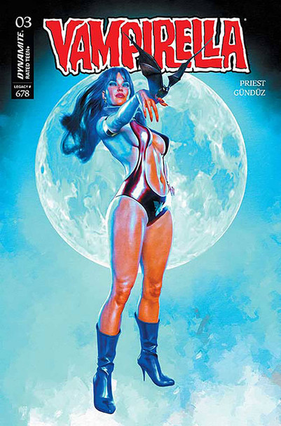 VAMPIRELLA (2025) #3 CVR V FOC BONUS SPEARS MOON ORIGINAL