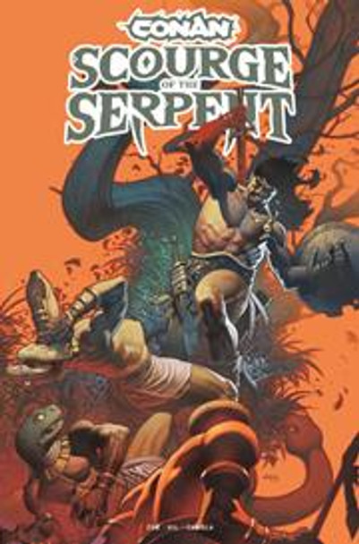 CONAN THE BARBARIAN SCOURGE OF THE SERPENT #1 (OF 4) CVR E CHRIS STEVENS VAR 