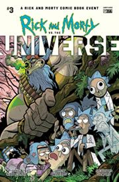RICK AND MORTY VS THE UNIVERSE #3 (OF 4) CVR B TROY LITTLE VAR
