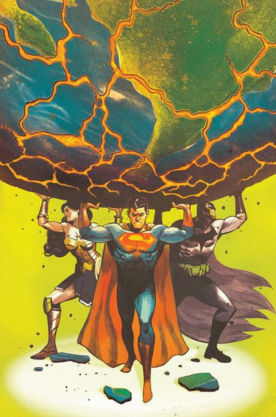 DC K.O. #1 (OF 4) CVR F MIKE DEL MUNDO CARD STOCK VAR