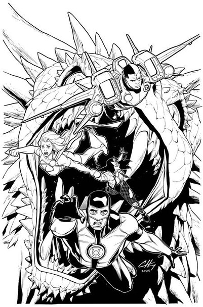 JUSTICE LEAGUE RED #3 (OF 6) CVR A CLAYTON HENRY