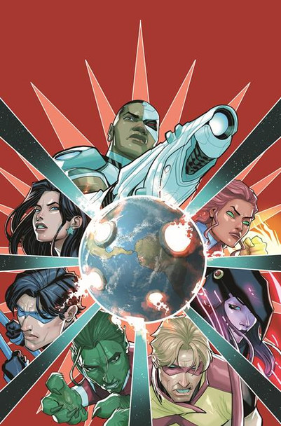 TITANS #28 CVR A PETE WOODS (DC K.O.)