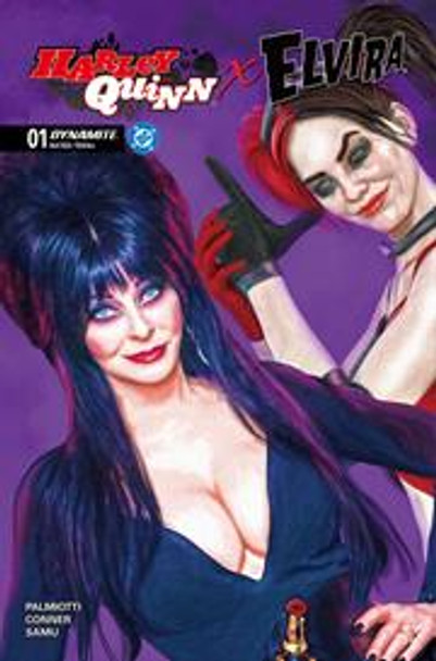 HARLEY QUINN X ELVIRA #1 CVR E MARK SPEARS VAR