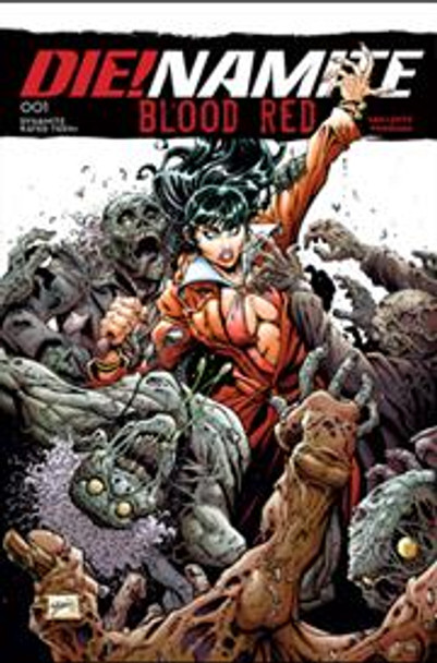 DIE!NAMITE BLOOD RED #1 CVR D WILL ROBSON VAR