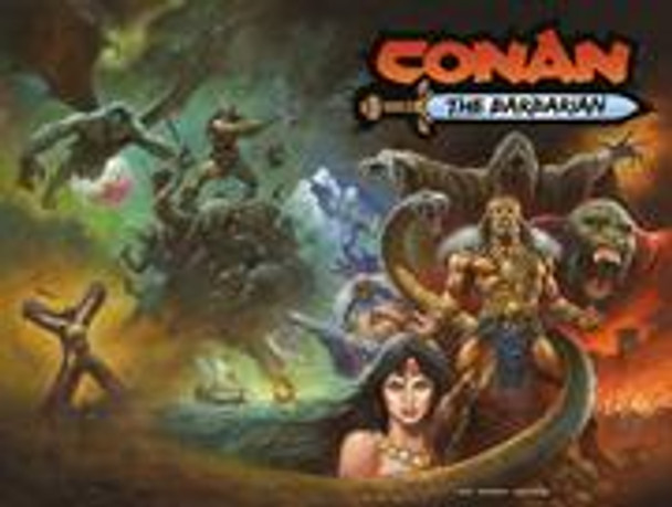 CONAN THE BARBARIAN #25 CVR F ALEX HORLEY WRAPAROUND CARD STOCK VAR