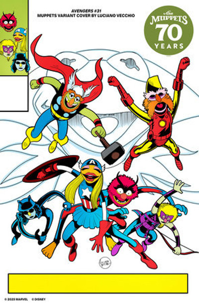 AVENGERS #31  LUCIANO VECCHIO MUPPETS VAR