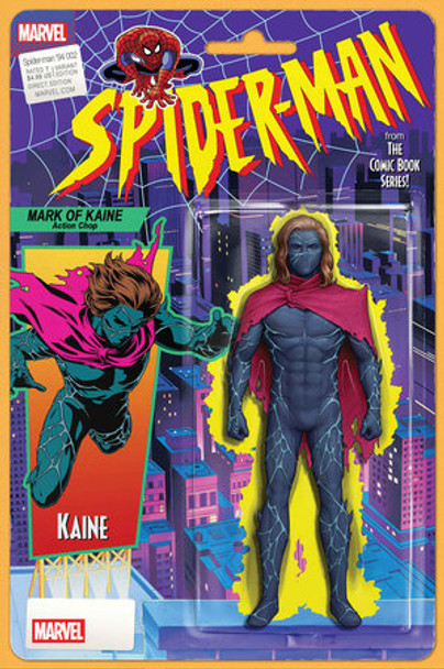 SPIDER-MAN 94 #2 JOHN TYLER CHRISTOPHER ACTION FIGURE VAR