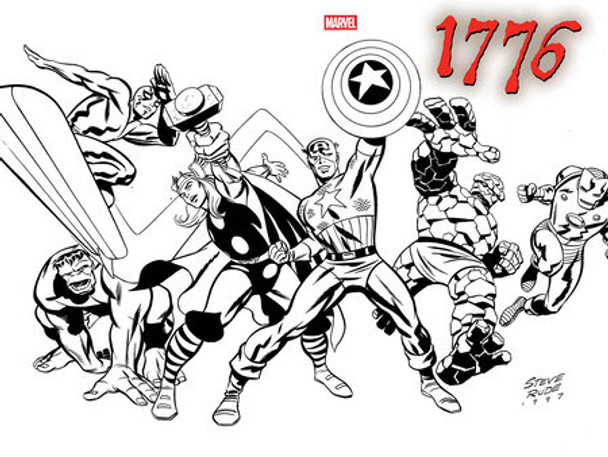 1776 #1 STEVE RUDE WRAPAROUND VAR
